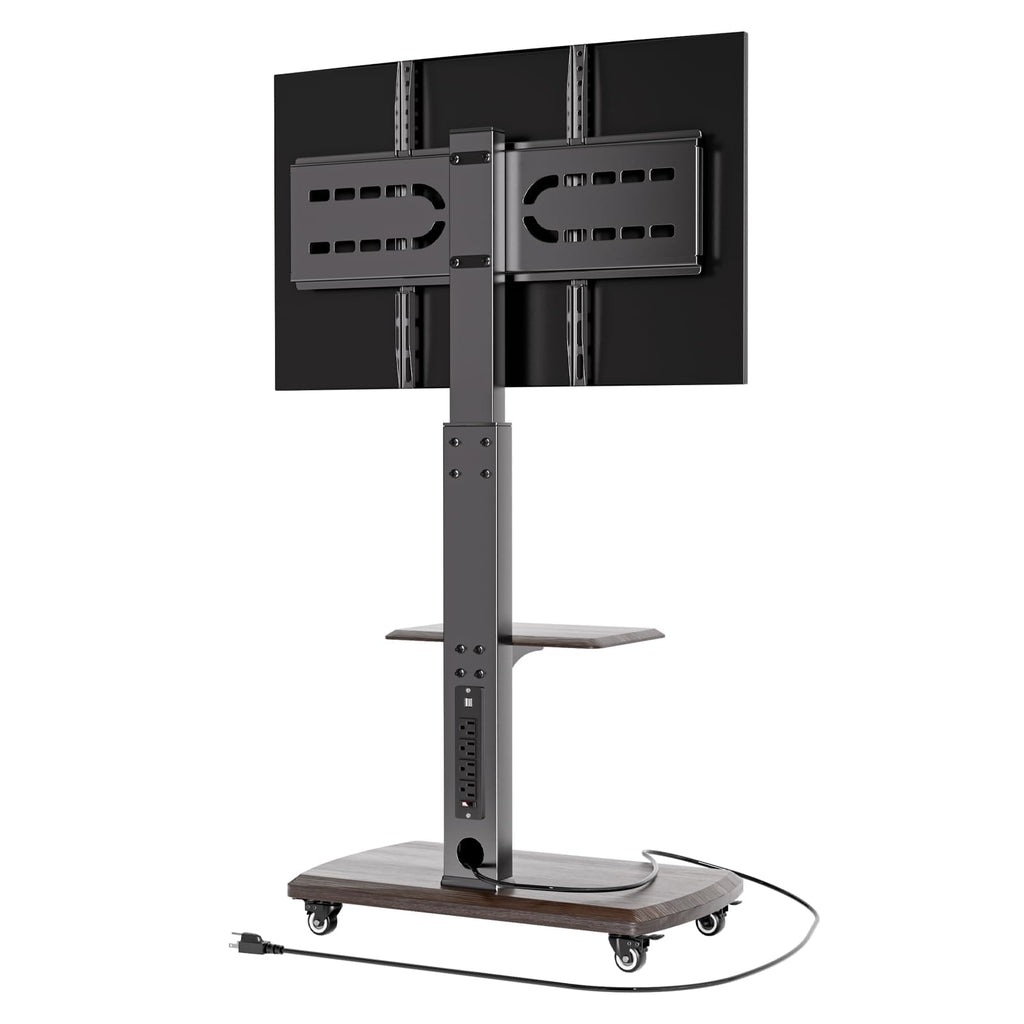 Rolling TV Stand with Power Outlet for 32 to 80 inch TVs J752858