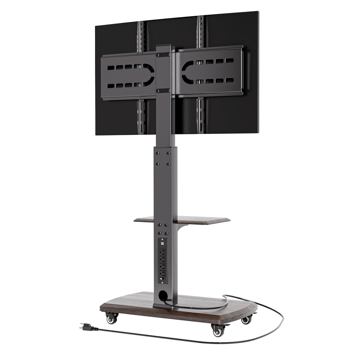 Rolling TV Stand with Power Outlet for 32 to 80 inch TVs J752858