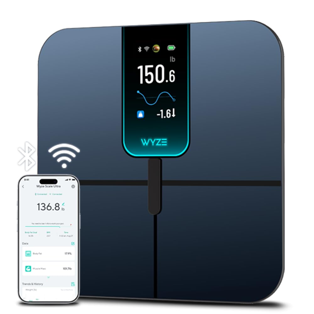 Smart Scale for Body Weight, BMI & Muscle Mass S32123