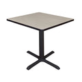 30" Square Breakroom Table Maple T7259