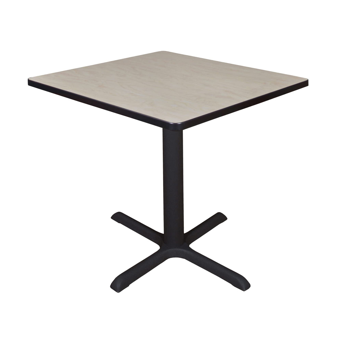 30" Square Breakroom Table Maple T7259
