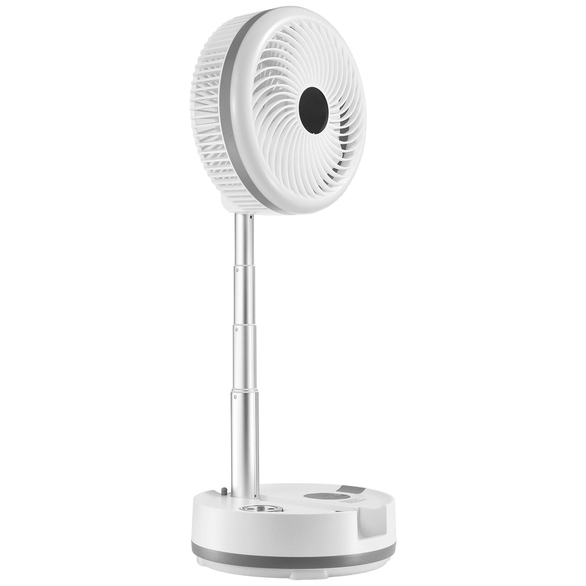 10 Inch Foldable Oscillating Fan, 9 Speeds 40000mAh Battery Portable Desk Fan A1954
