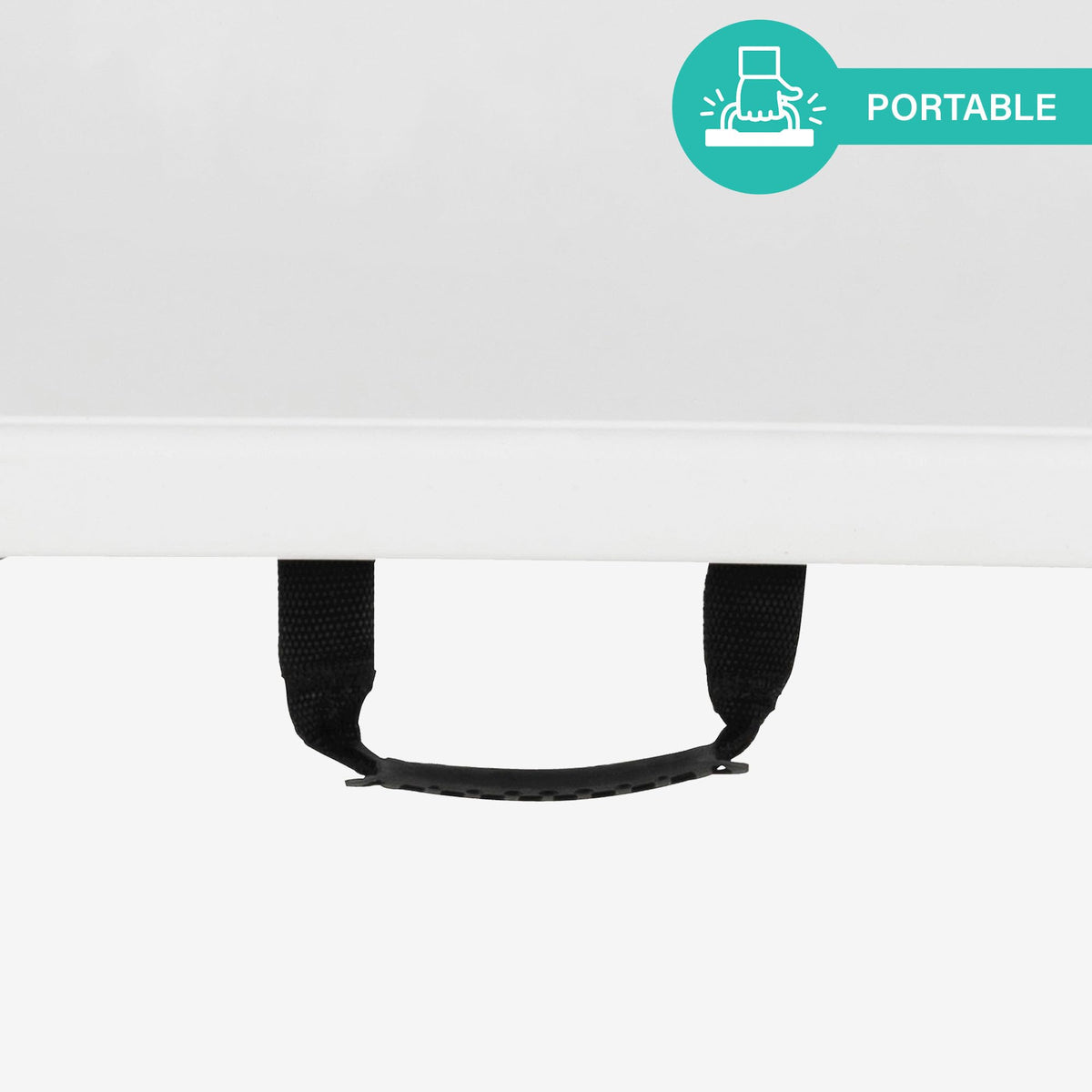 White 6 Foot Folding Multipurpose Table F814