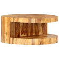 Natural Solid Sheesham Wood Coffee Table F699606