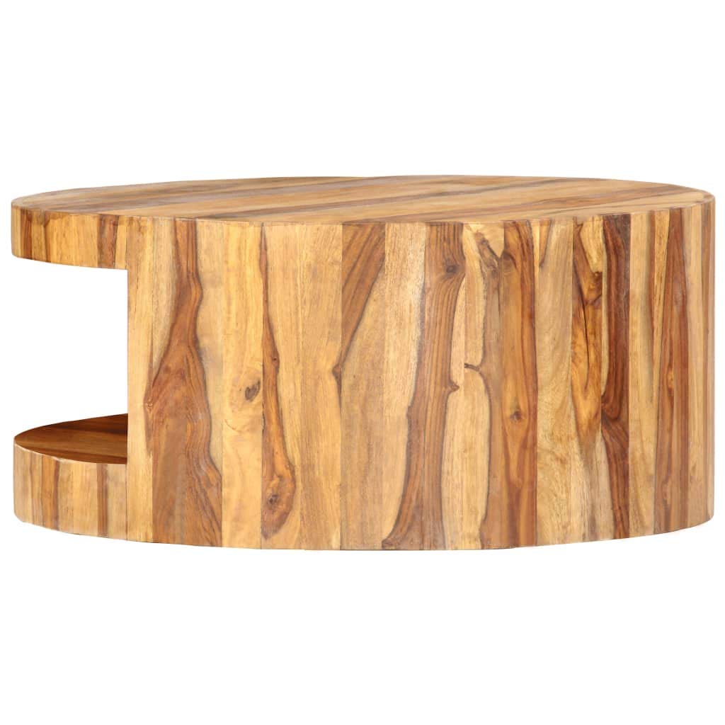 Natural Solid Sheesham Wood Coffee Table F699606