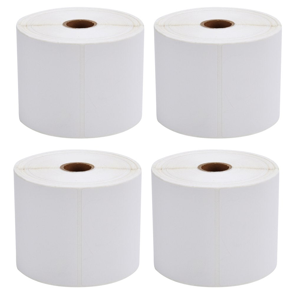 4x6 Direct Thermal Shipping Labels, 4 Rolls, 450 Labels/Roll S5664