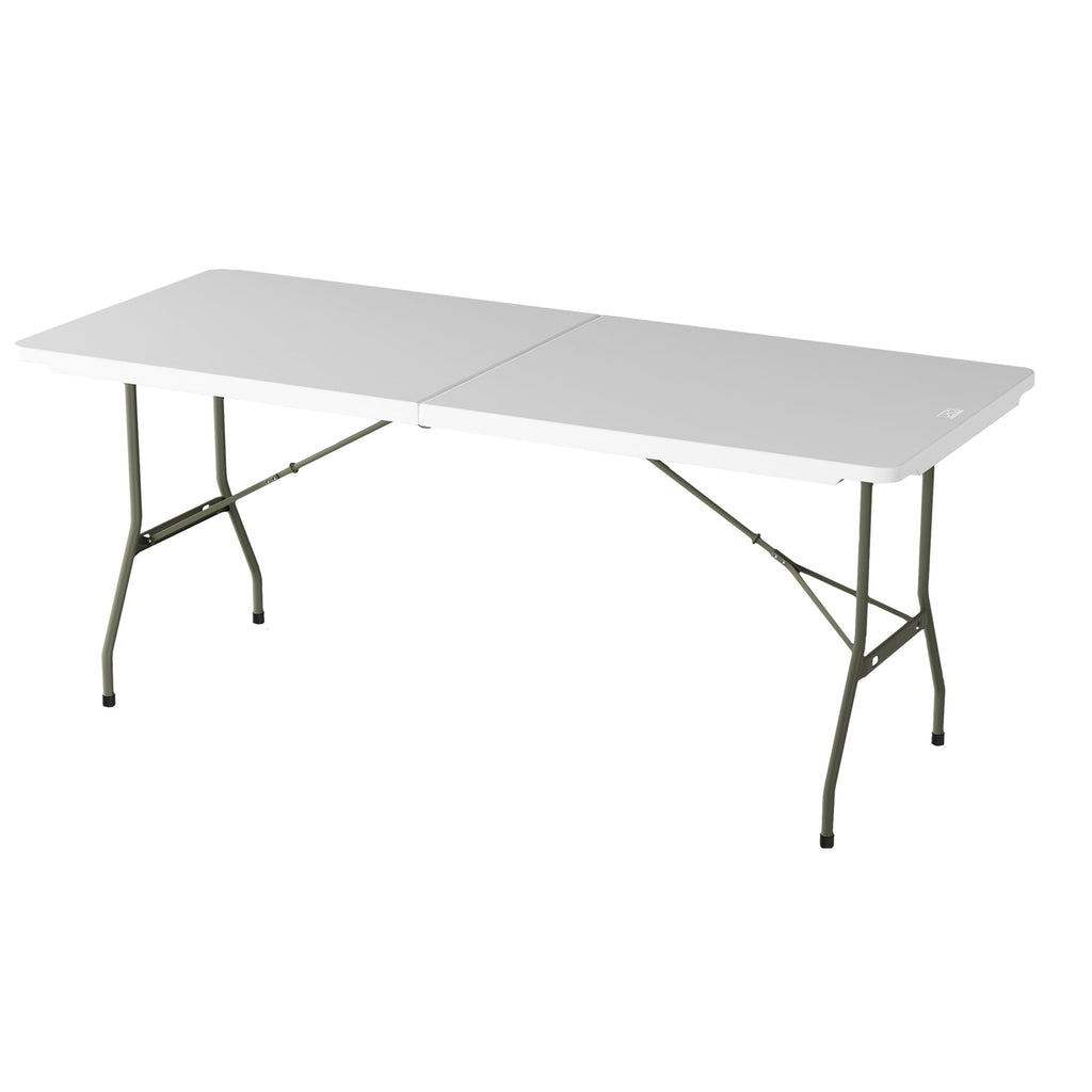 White 6ft Portable Folding Table M49079