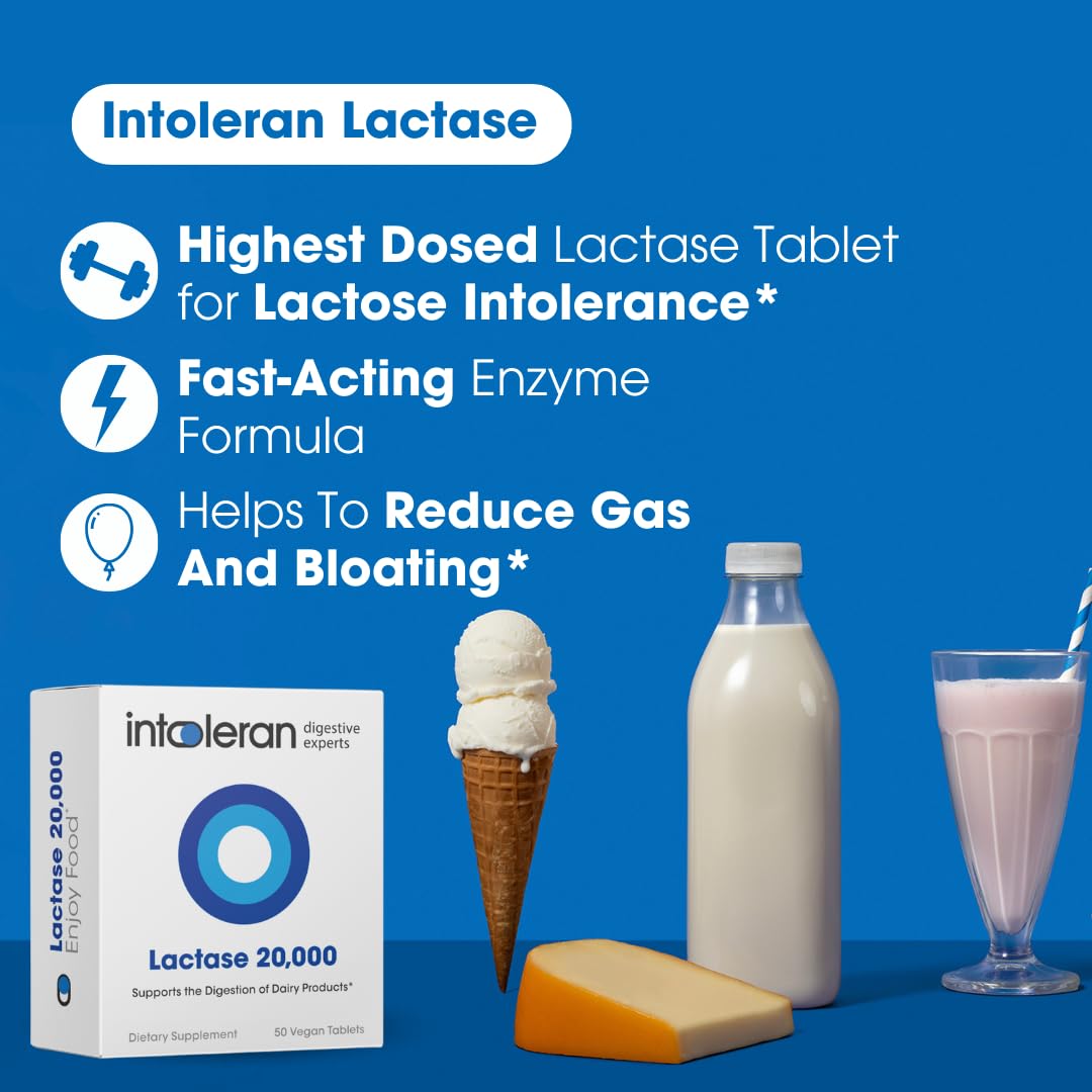 Lactase Digestive Enzymes 50 Scored Tablets Z821