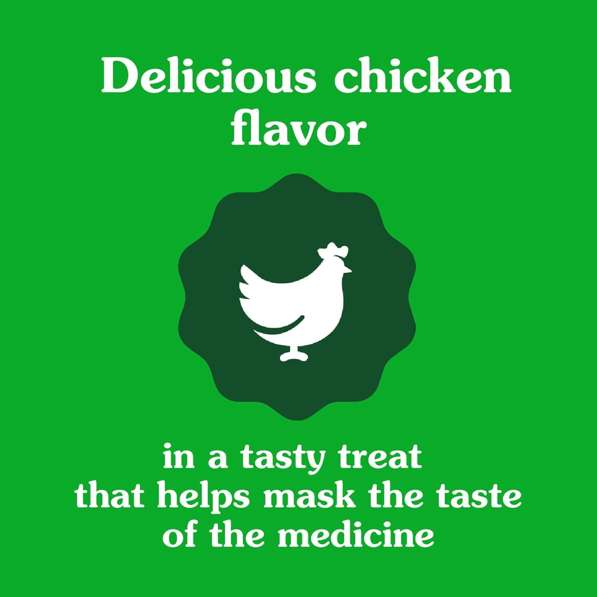 Chicken Flavor Capsule Treats for Dogs 15.8-Ounce 3 Pack Y240889