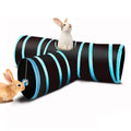 3-Way Ferret & Rabbit Tunnel with Peep Hole and Crinkle Ball E513