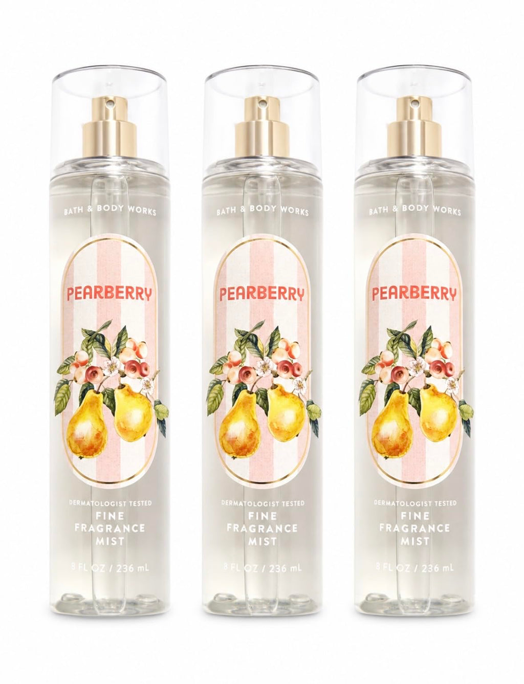 Pearberry Fine Fragrance Mist 8 Oz Pack of 3 Z367430
