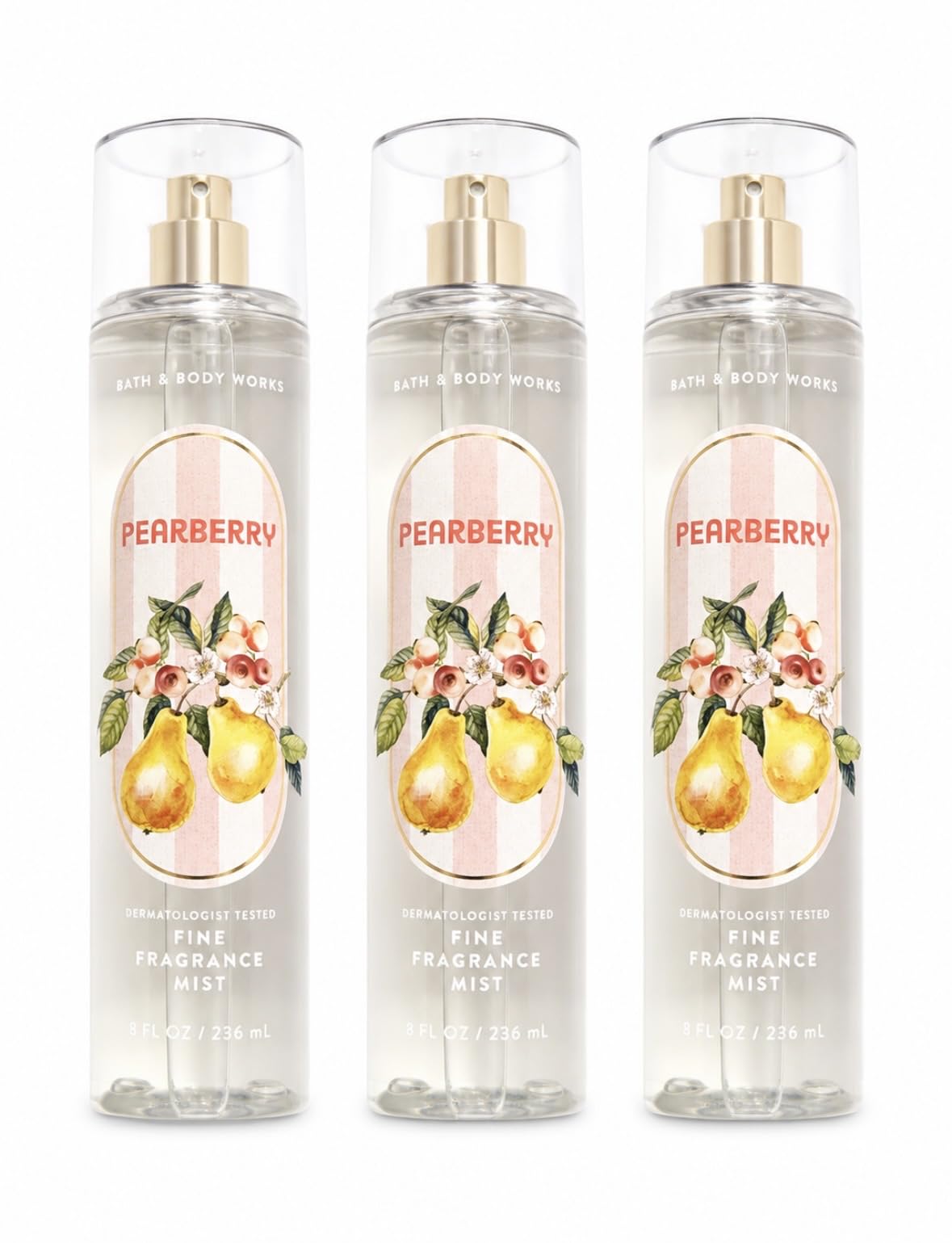 Pearberry Fine Fragrance Mist 8 Oz Pack of 3 Z367430