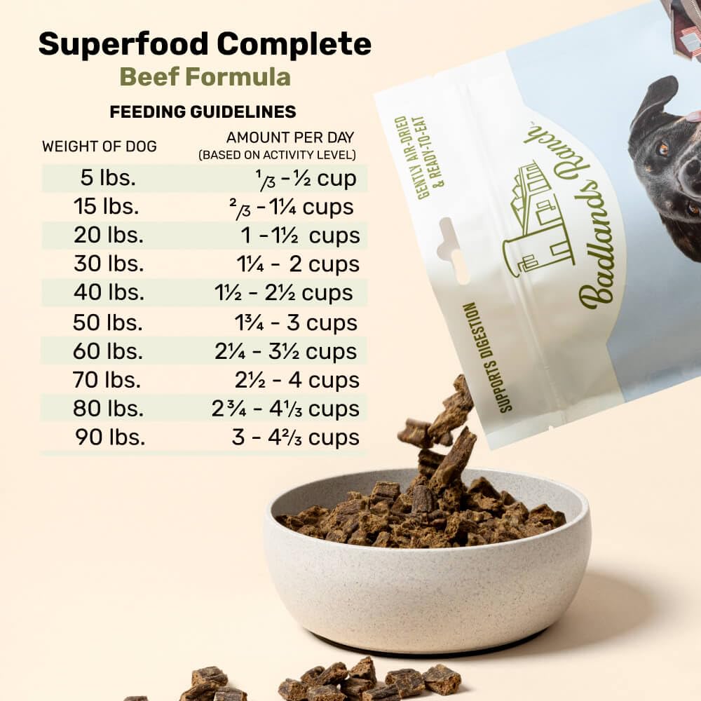 Air-Dried Beef Dog Food 24 oz T168