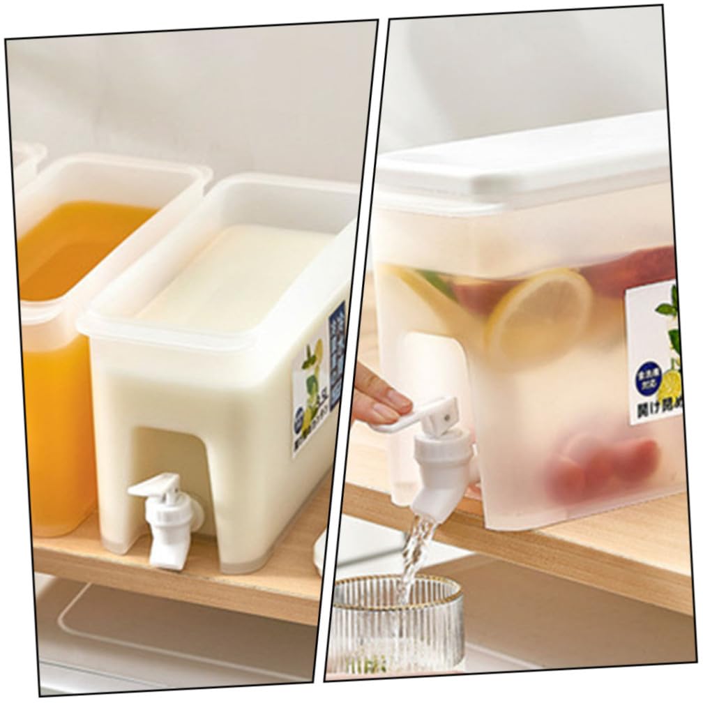 White 3.5L Water Jug with Faucet N812672