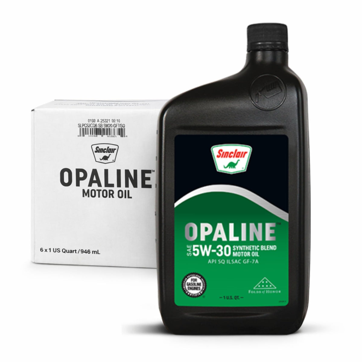 5W-30 Synthetic Blend Motor Oil 6-Pack X462735