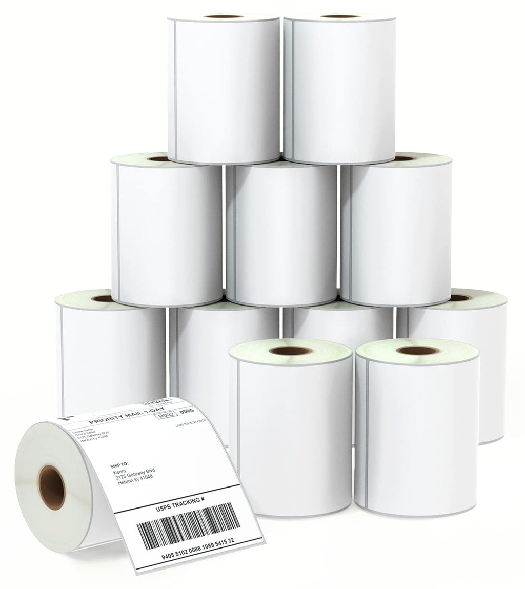 4" x 6" Shipping Thermal Label, 12 Roll/3000 Labels Y7714