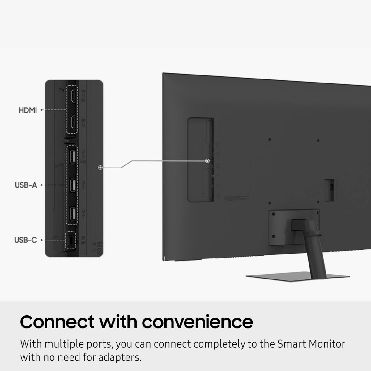 43-Inch 4K UHD Smart Monitor with Speakers F49374