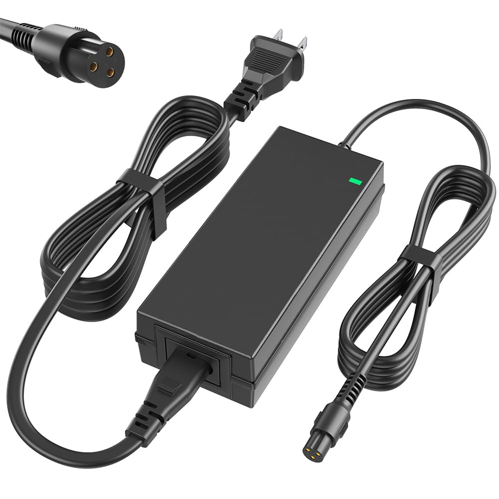 42V 2A Power Adapter 3-Prong Inline Connector Lithium Battery Charger V141383