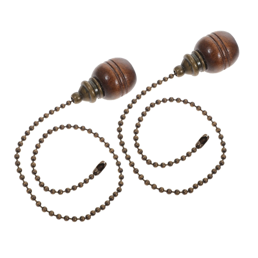 Wooden Ceiling Fan Pull Chain Set of 2 U15338