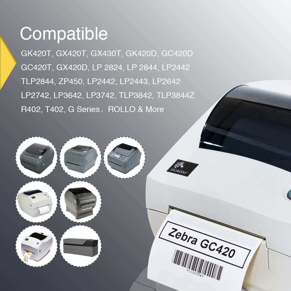 4" x 6" Shipping Thermal Label, 12 Roll/3000 Labels Y7714