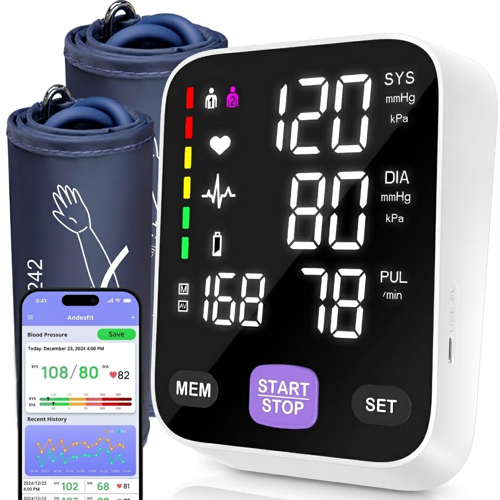 Upper Arm Blood Pressure Monitor with 21" XL Cuff F31004