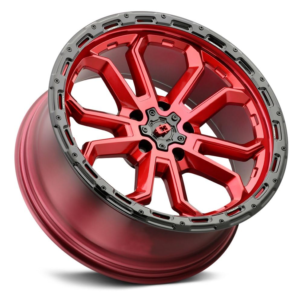 20x9 5x150 +12mm Red Wheel Rim O861