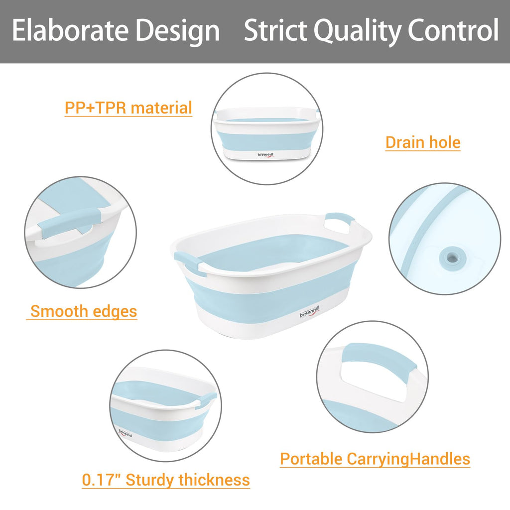 Collapsible Dog Bath Tub with Drain Plug N119