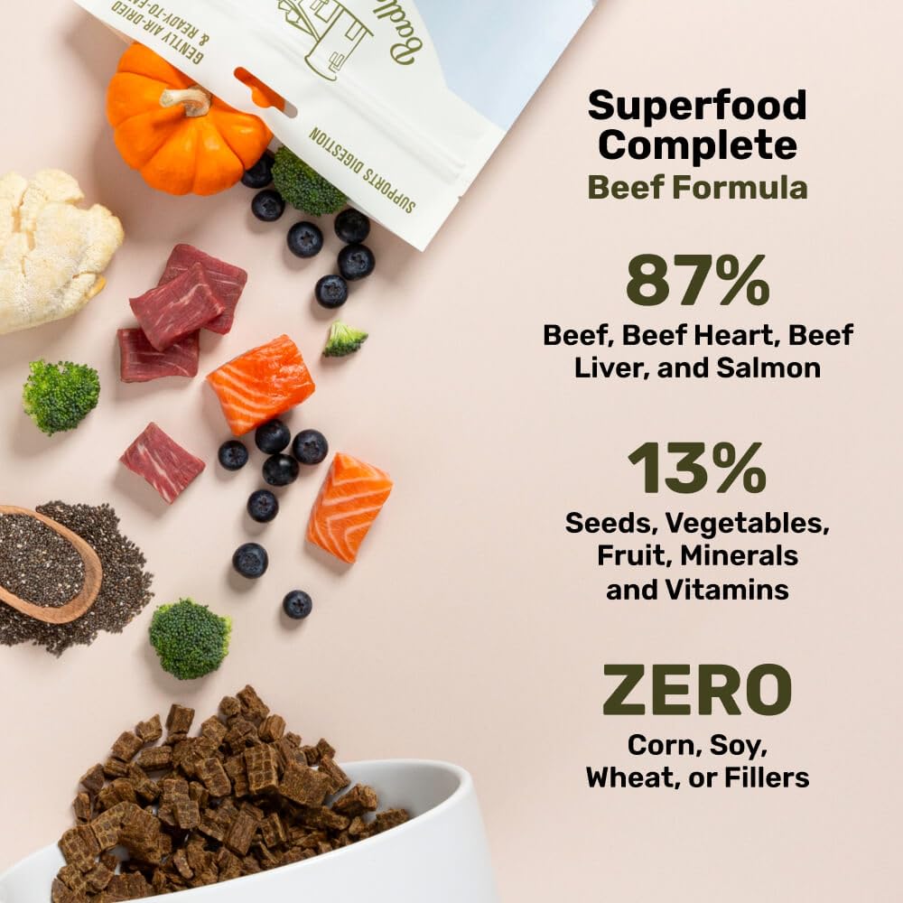 Air-Dried Beef Dog Food 24 oz T168