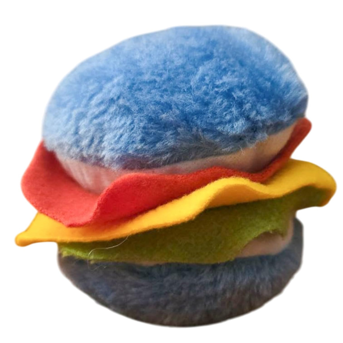 Hot Dog and Hamburger Plush Dog Chew Toy 2 Pack G94028