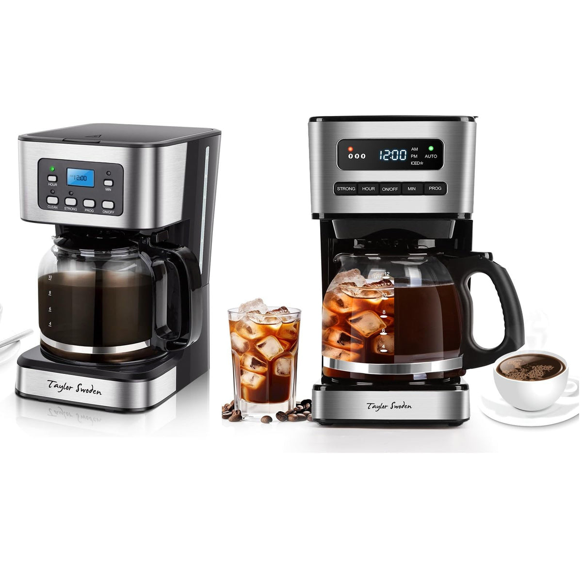 Programmable 12 Cup Drip Coffee Maker H472474