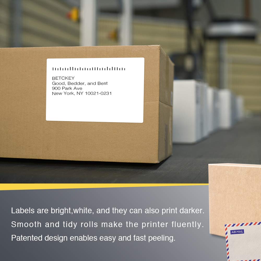 4" x 6" Shipping Thermal Label, 12 Roll/3000 Labels Y7714