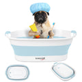 Collapsible Dog Bath Tub with Drain Plug N119