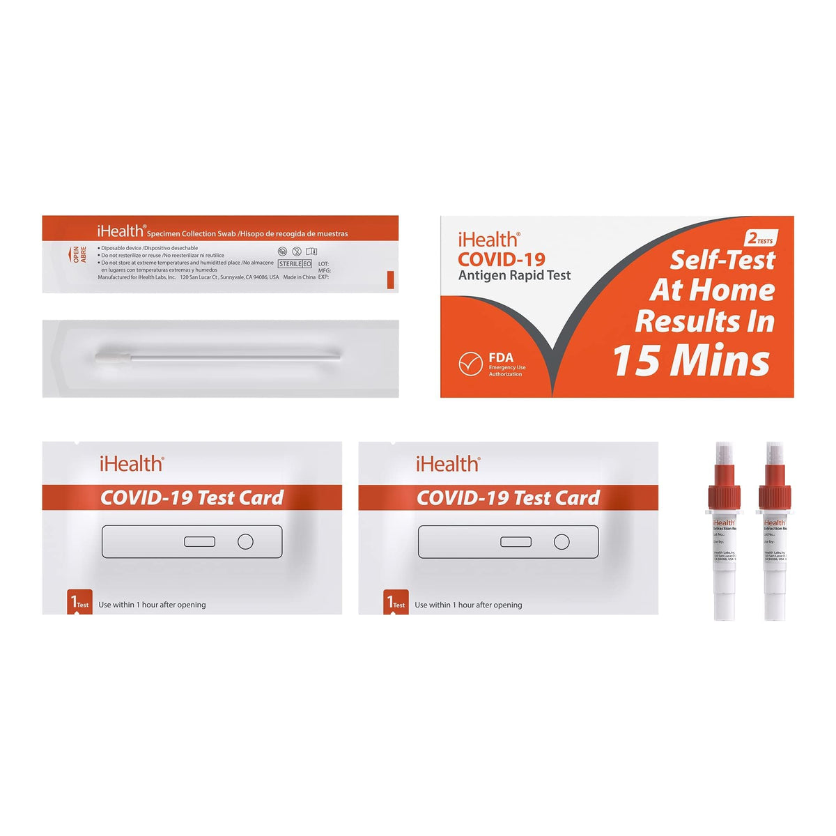 COVID-19 Antigen Rapid Home Test Kit 90 Packs P744464