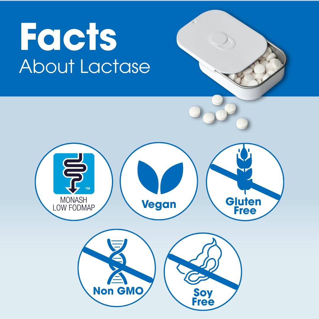 Lactase Digestive Enzymes 50 Scored Tablets Z821
