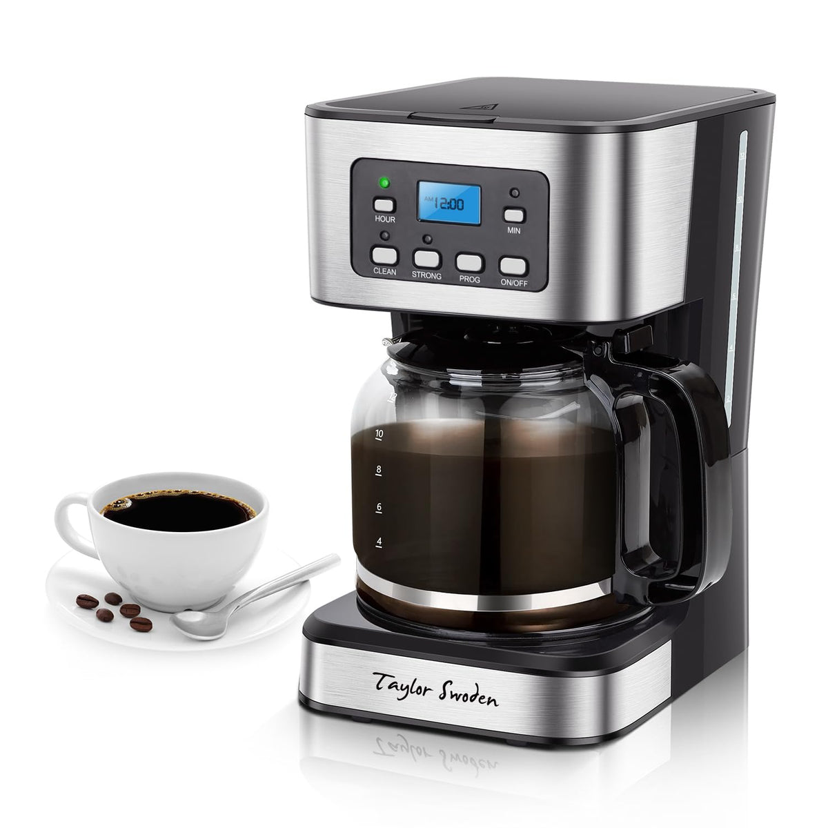 Programmable 12 Cup Drip Coffee Maker H472474