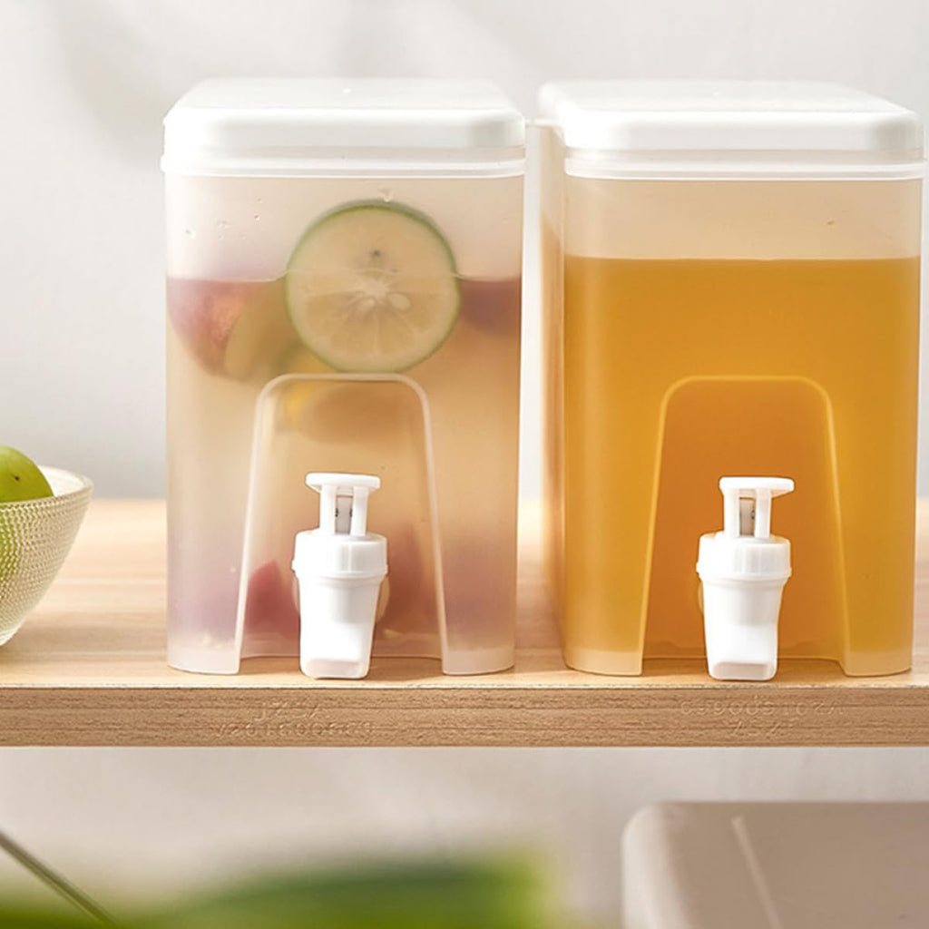 White 3.5L Water Jug with Faucet N812672