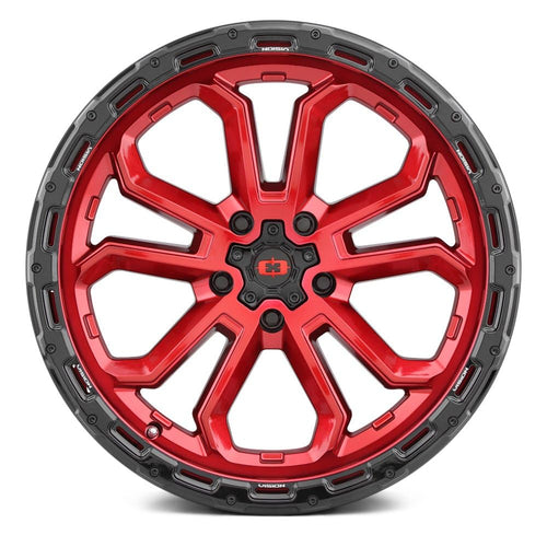 20x9 5x150 +12mm Red Wheel Rim O861