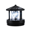 Solar Lighthouse Light with Rotating Beacon P12987