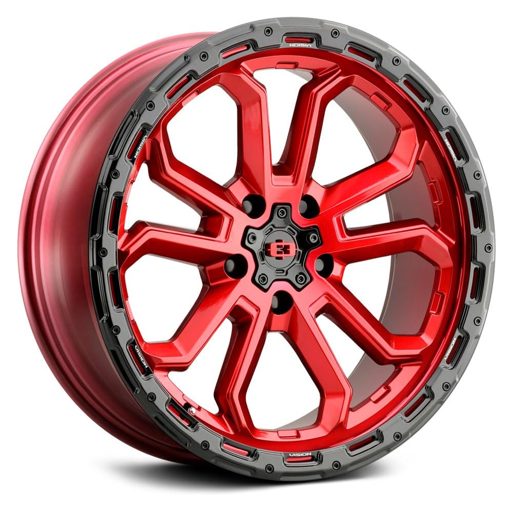 20x9 5x150 +12mm Red Wheel Rim O861