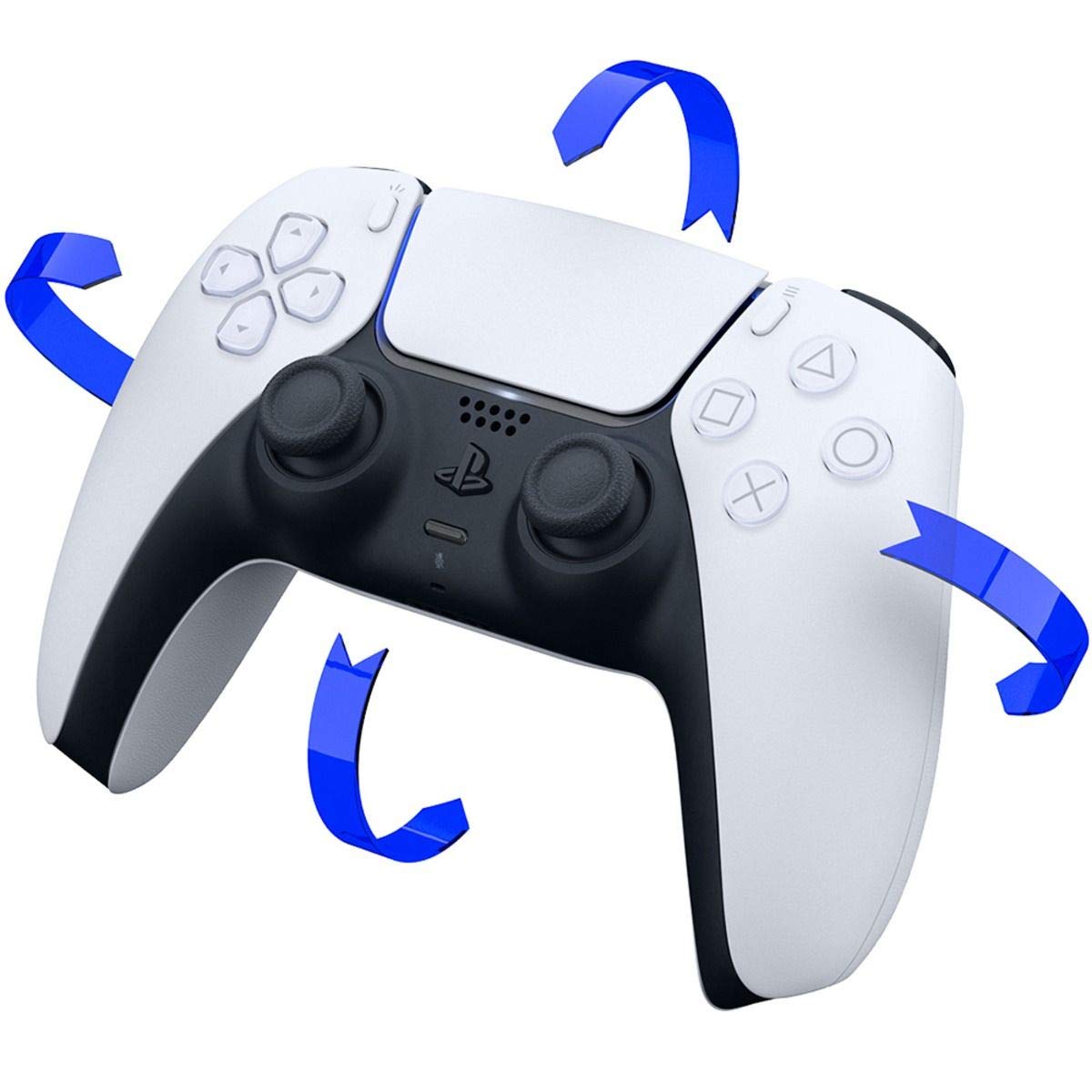 White 2TB SSD PlayStation 5 Slim Disc Gaming Console Bundle with Wireless Controller R482323