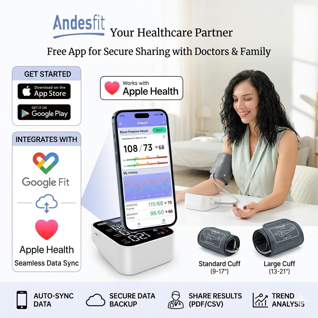 Upper Arm Blood Pressure Monitor with 21" XL Cuff F31004