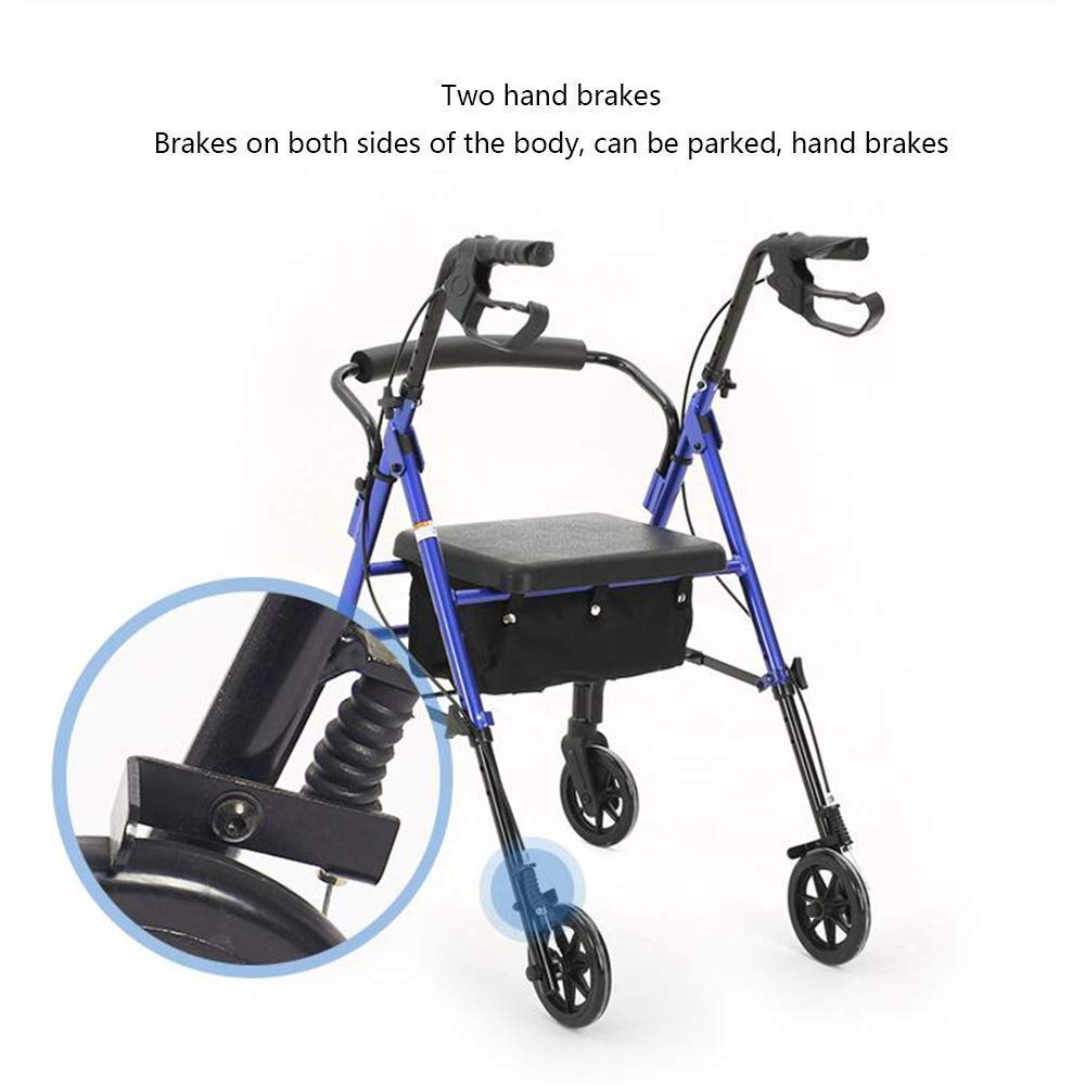 Folding Rollator Walker with Seat U701701