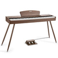 88 Keys Weighted Hammer Mechanism Digital Piano with Stand and Triple Pedal M343