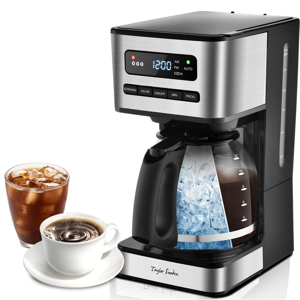 Programmable 12 Cup Drip Coffee Maker H472474