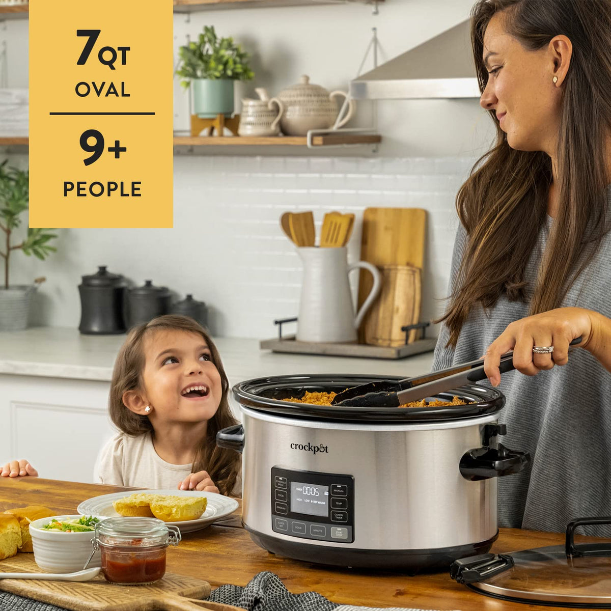 7-Quart Programmable Slow Cooker with Locking Lid K503594