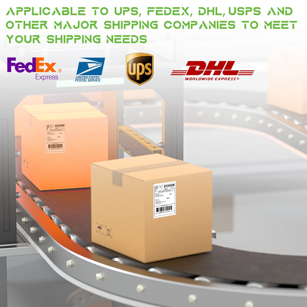 4x6 Direct Thermal Shipping Labels, 4 Rolls, 450 Labels/Roll S5664