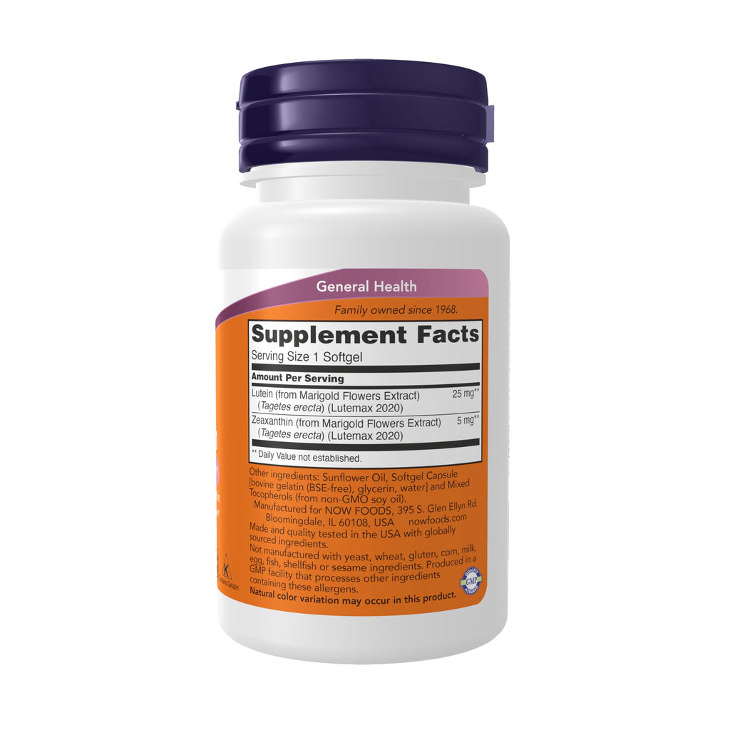 Lutein & Zeaxanthin 60 Softgels Y810