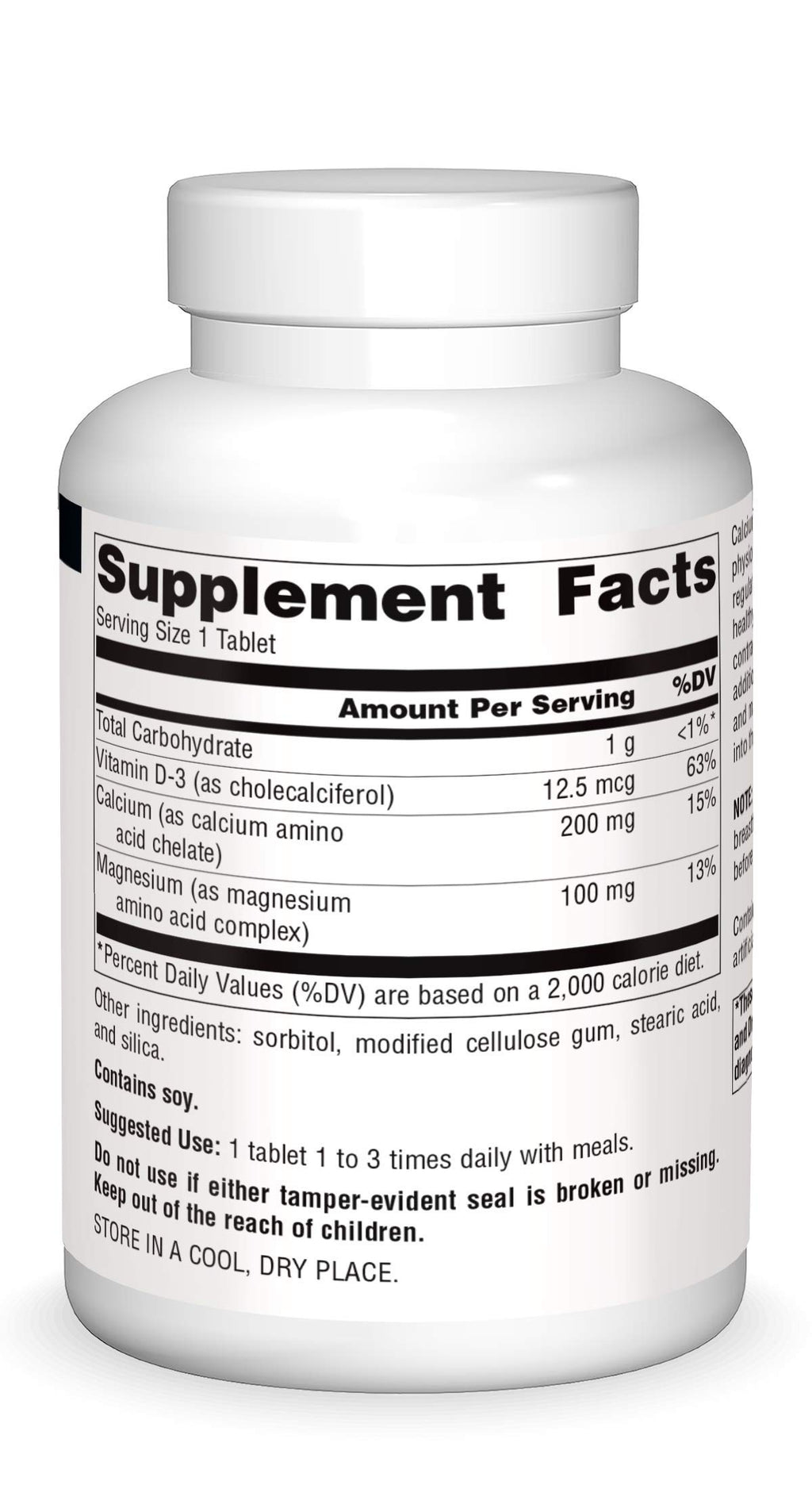 Calcium & Magnesium 300 MG 250 Tablets D647535