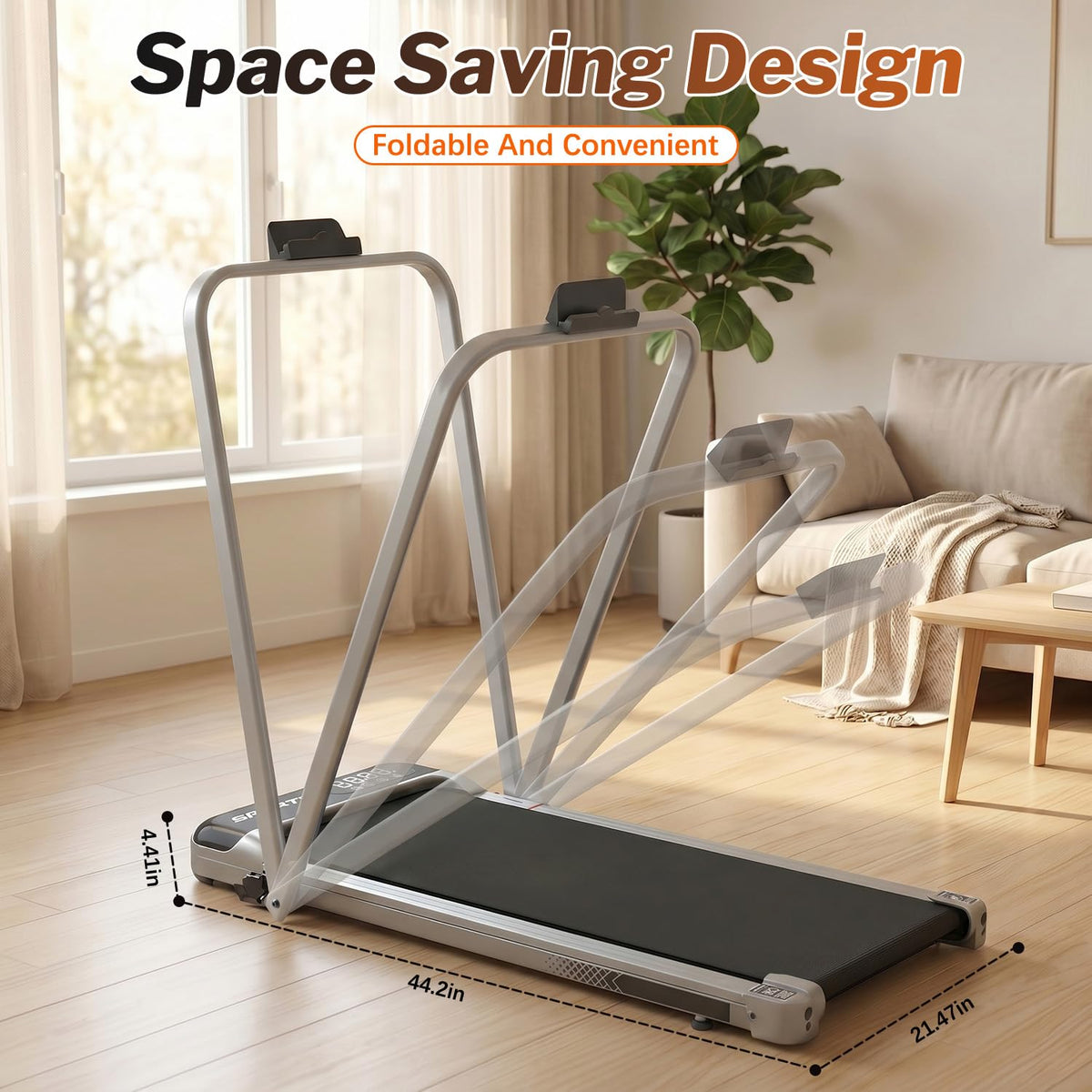 Foldable Treadmill Y502