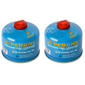 Iso-Butane Camping Fuel Gas Canister 230gram 2 Pack C76747